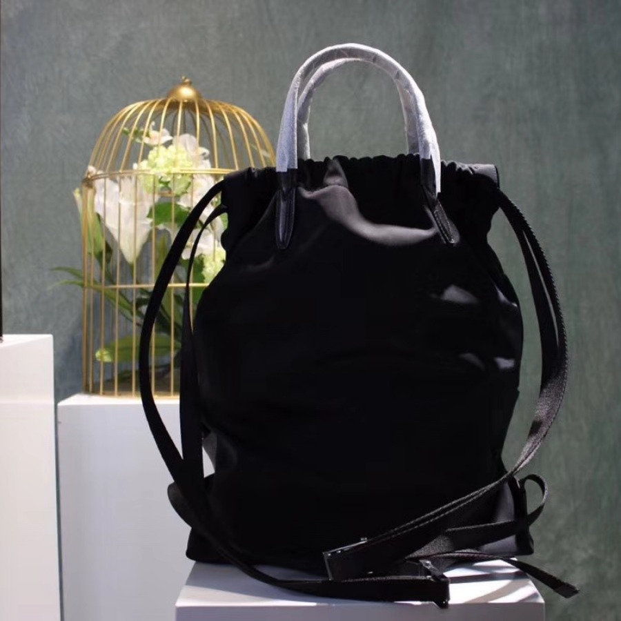FENDI backpack, Fabric and leather backpack