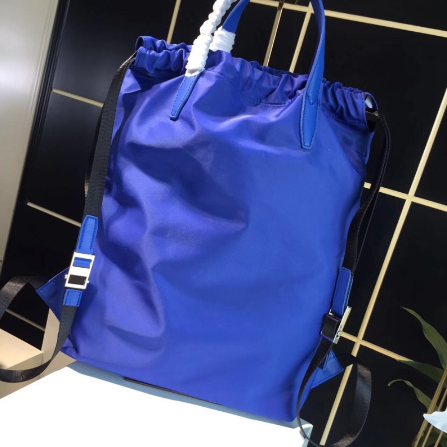 FENDI backpack, Fabric and leather backpack