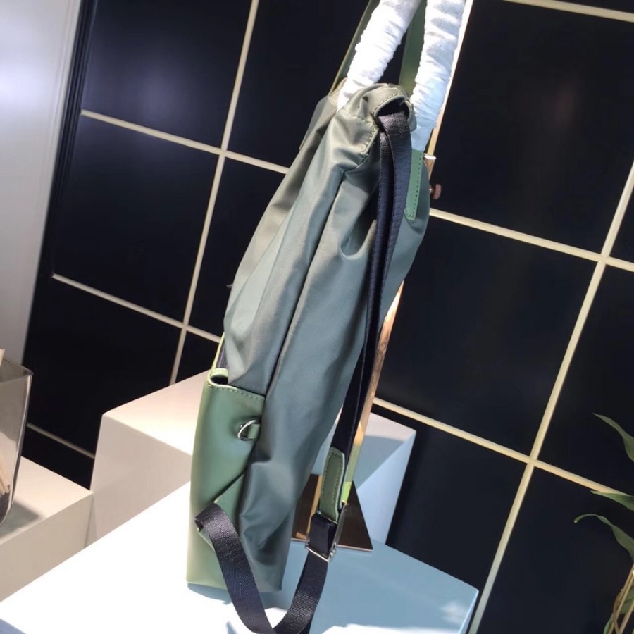 FENDI backpack, Fabric and leather backpack