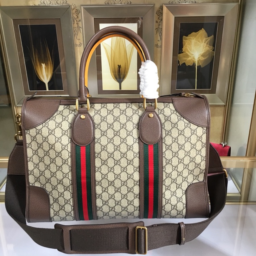 459311, Gucci Courrier soft GG Supreme duffle bag