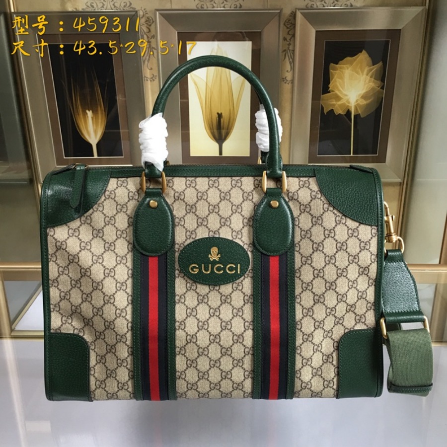 459311, Gucci Courrier soft GG Supreme duffle bag