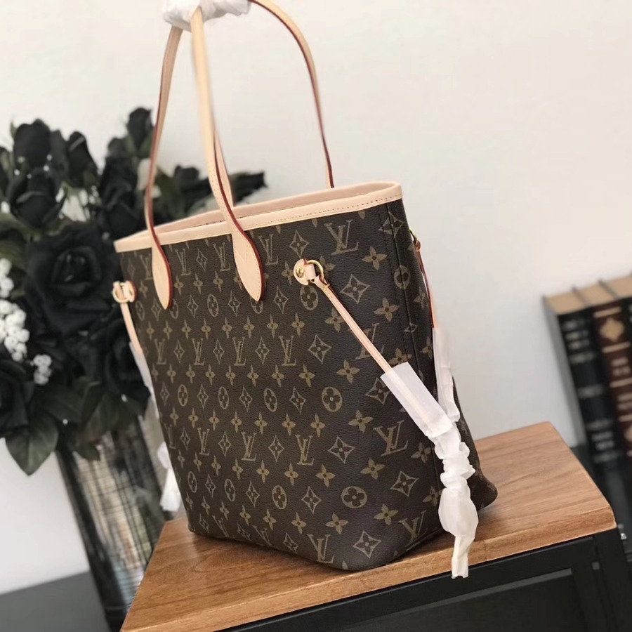M50366, NEVERFULL MM, Louis Vuitton LV HANDBAGS