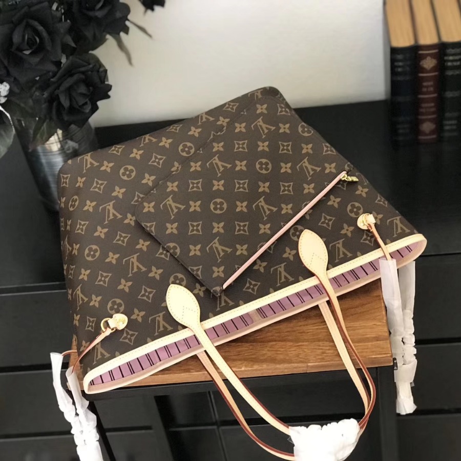 M50366, NEVERFULL MM, Louis Vuitton LV HANDBAGS