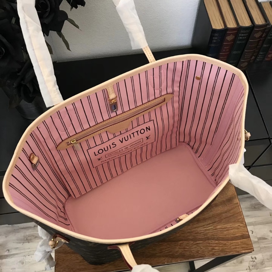 M50366, NEVERFULL MM, Louis Vuitton LV HANDBAGS