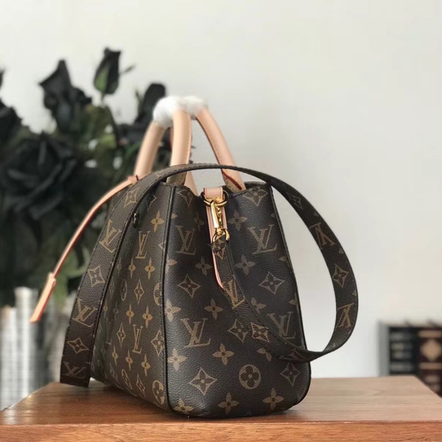 M41055, MONTAIGNE BB, LOUIS VUITTON LV HANDBAG
