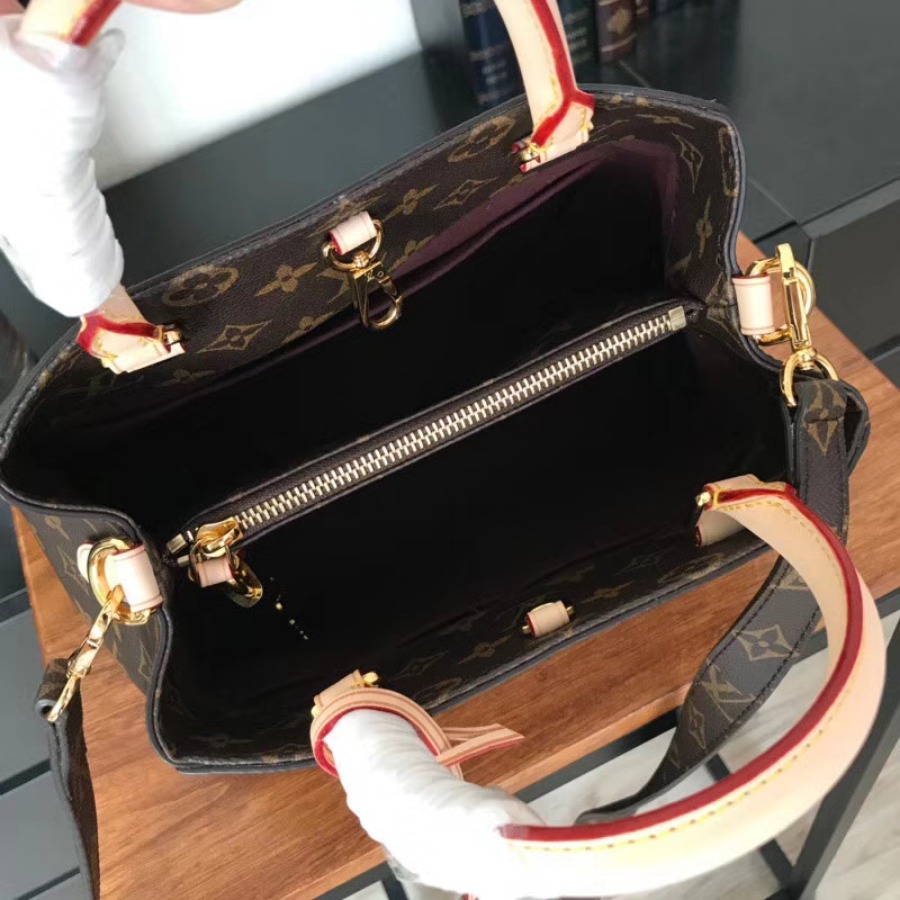 M41055, MONTAIGNE BB, LOUIS VUITTON LV HANDBAG