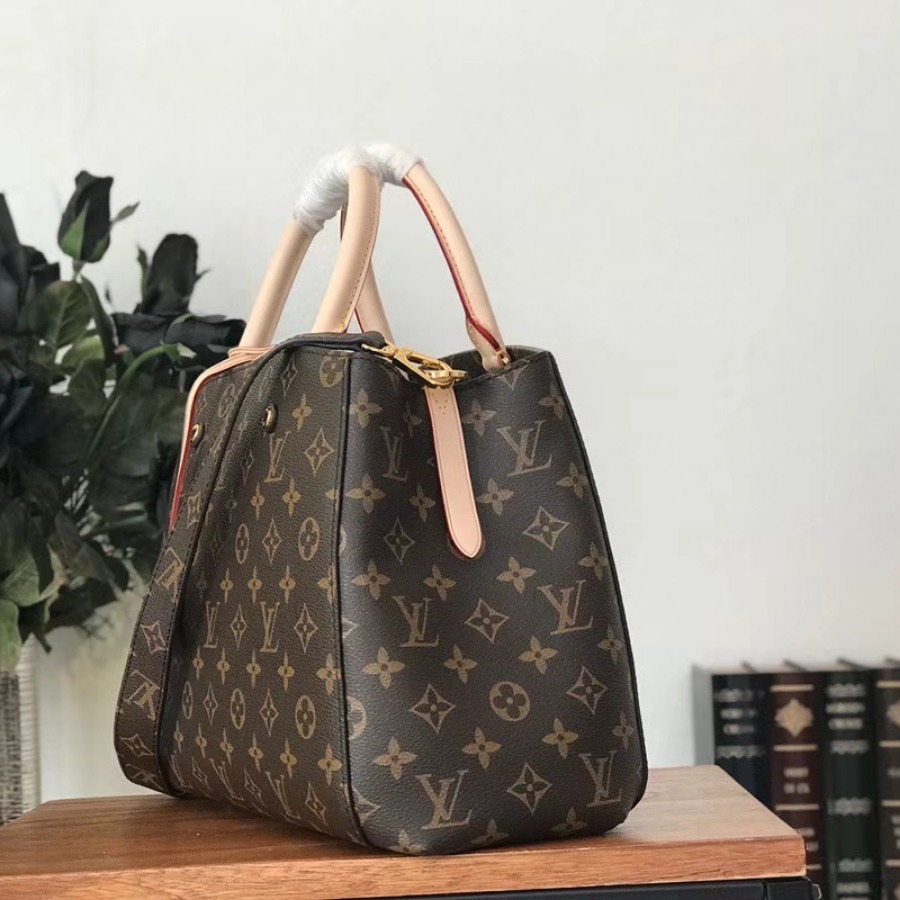 M41056, MONTAIGNE MM, LOUIS VUITTON LV HANDBAG