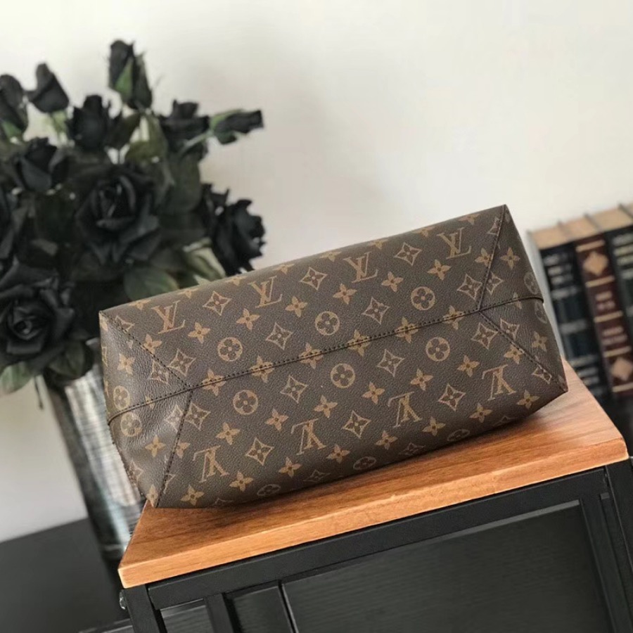 M43545, FLOWER HOBO, Louis Vuitton LV, Monogram canvas