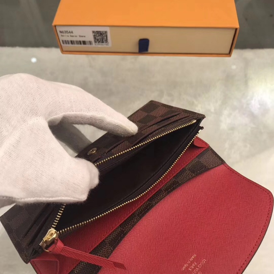N63544, EMILIE WALLET, LOUIS VUITTON LV