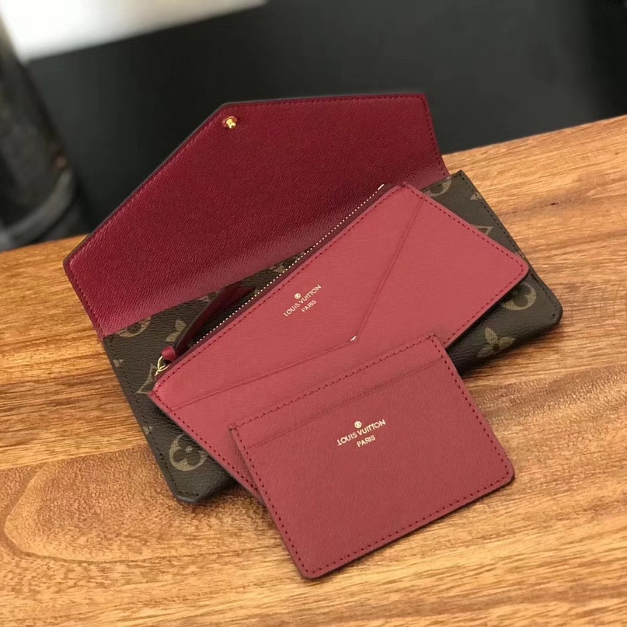M62155, JEANNE WALLET, LOUIS VUITTON LV WALLETS