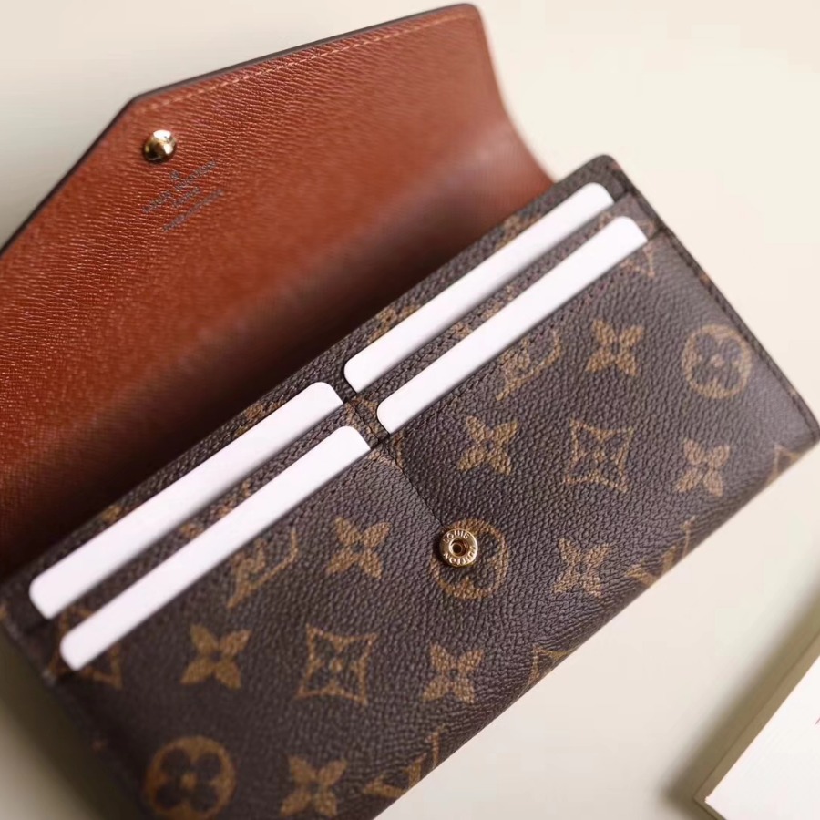 M60531, SARAH WALLET, LOUIS VUITTON LV WALLETS
