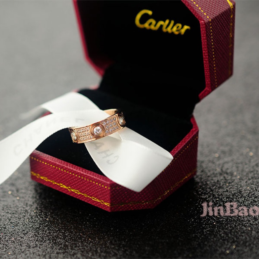 Cartier Rings, Stainless Steel