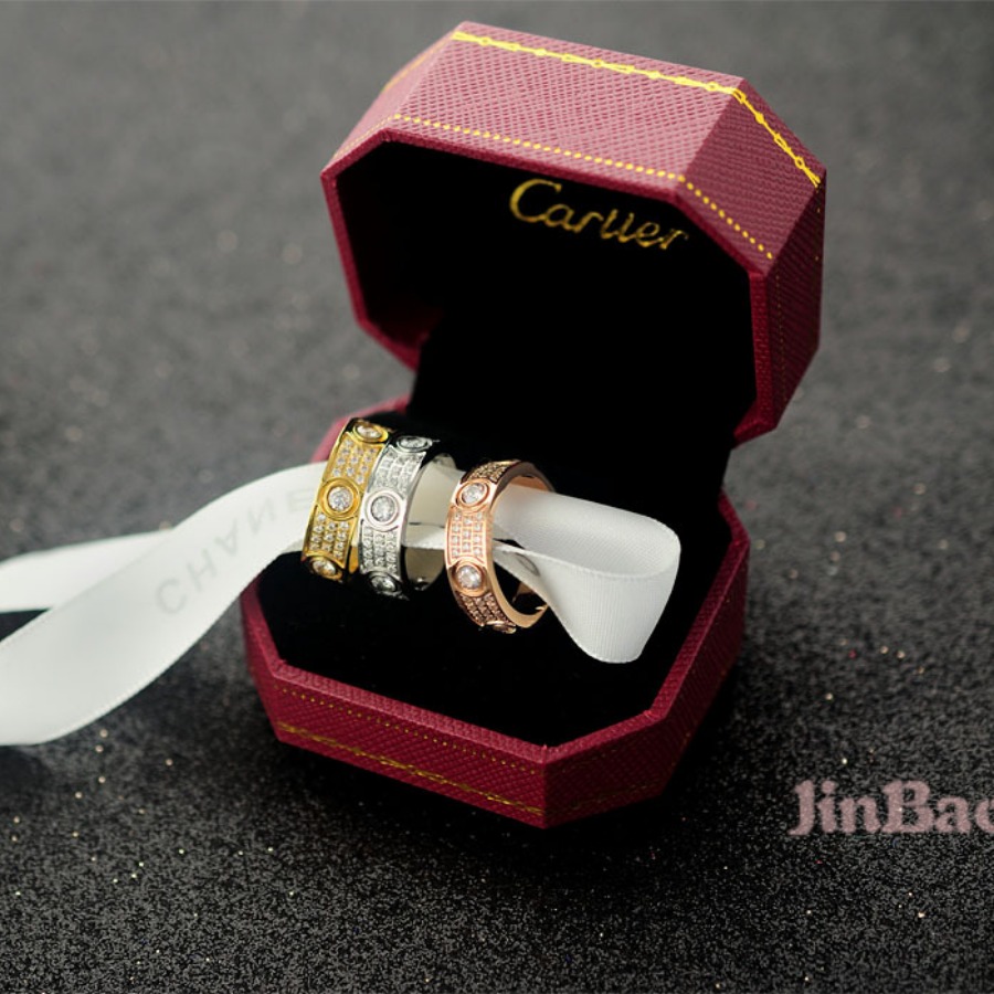 Cartier Rings, Stainless Steel