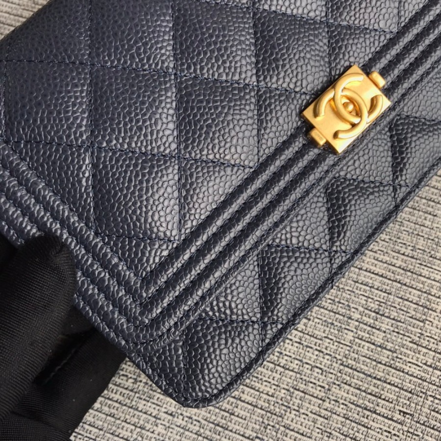 WOC CHANEL LEBOY,  CAVIAR / CALFSKIN