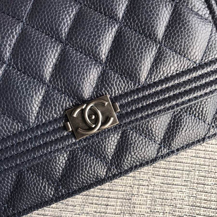 WOC CHANEL LEBOY,  CAVIAR / CALFSKIN