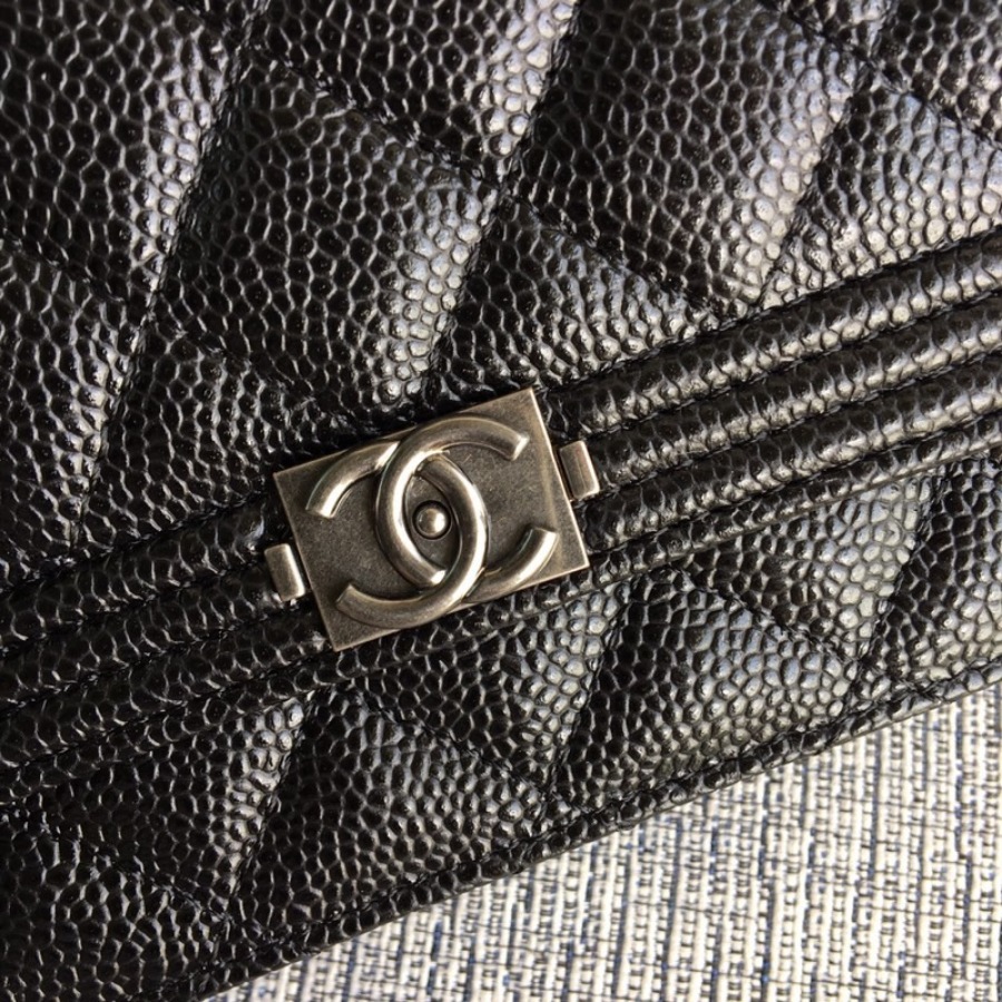 WOC CHANEL LEBOY,  CAVIAR / CALFSKIN