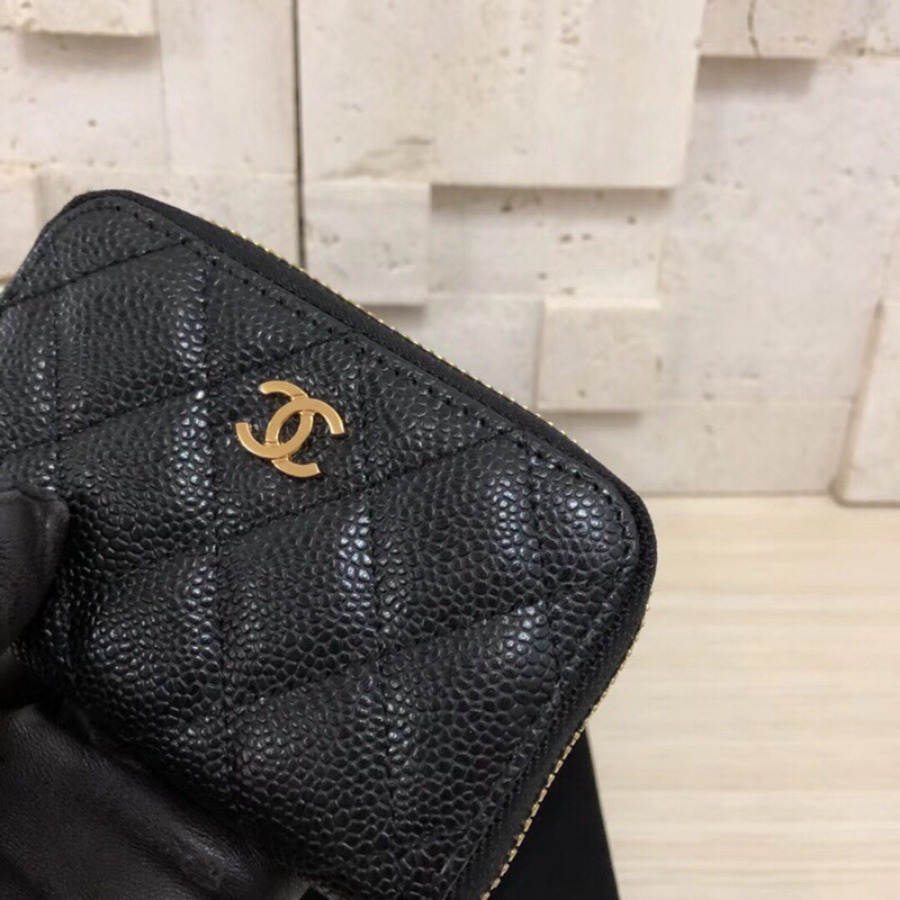 Classic Coin Purse, CHANEL, CAVIAR, A69271