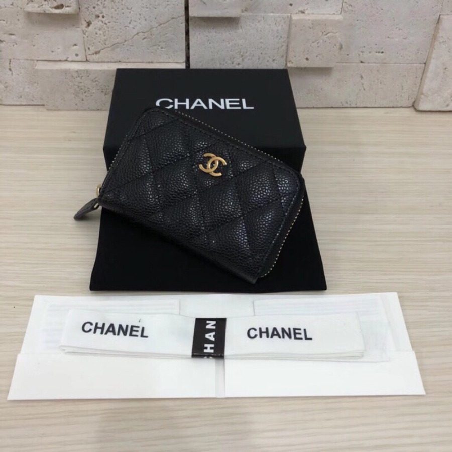 Classic Coin Purse, CHANEL, CAVIAR, A69271