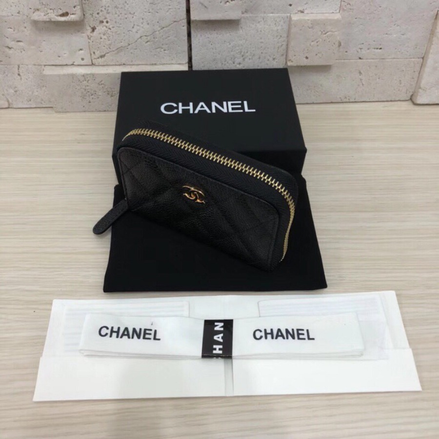 Classic Coin Purse, CHANEL, CAVIAR, A69271