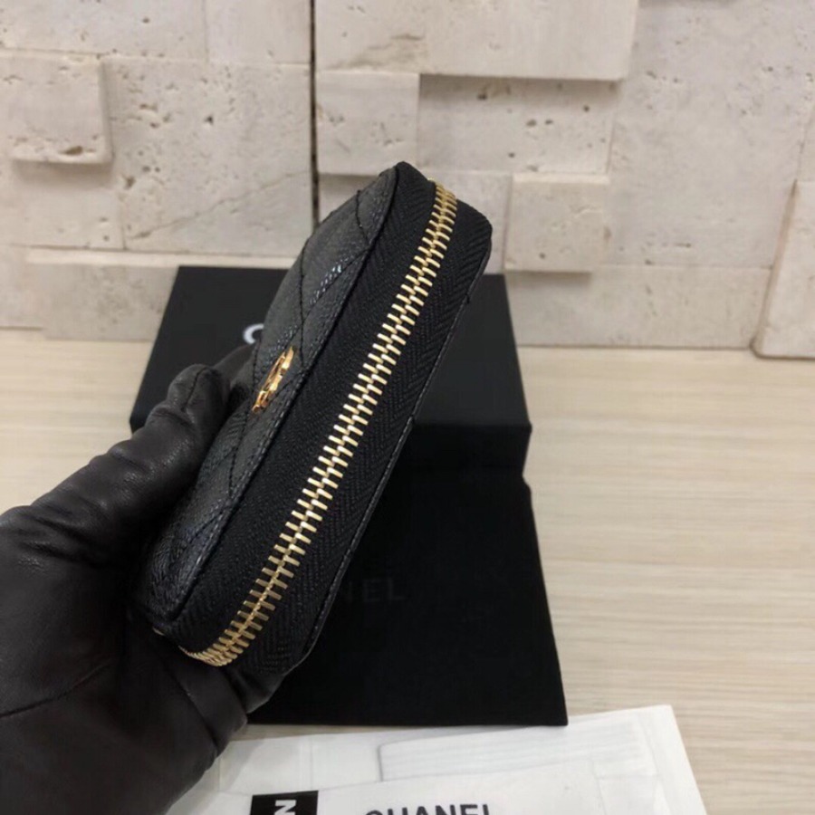 Classic Coin Purse, CHANEL, CAVIAR, A69271