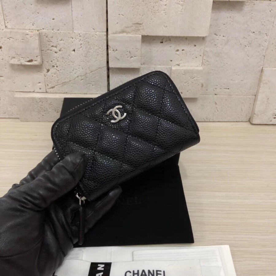 Classic Coin Purse, CHANEL, CAVIAR, A69271