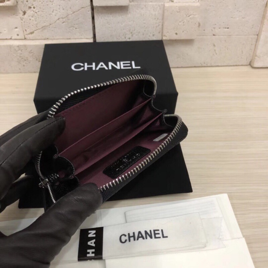 Classic Coin Purse, CHANEL, CAVIAR, A69271