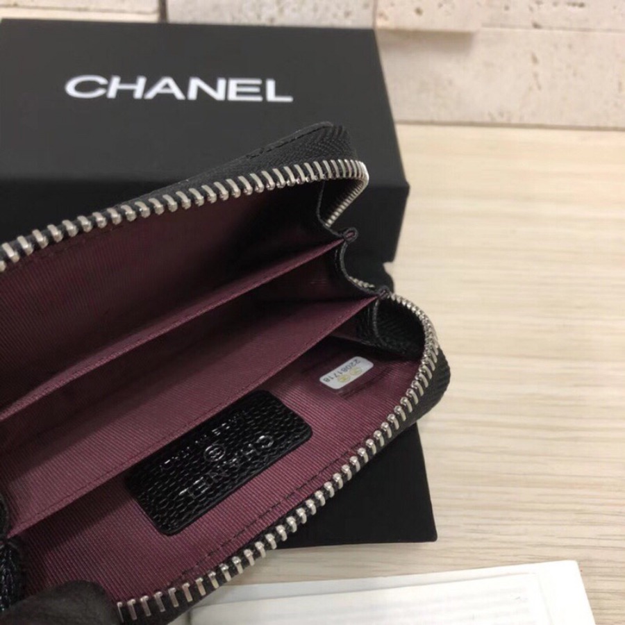 Classic Coin Purse, CHANEL, CAVIAR, A69271