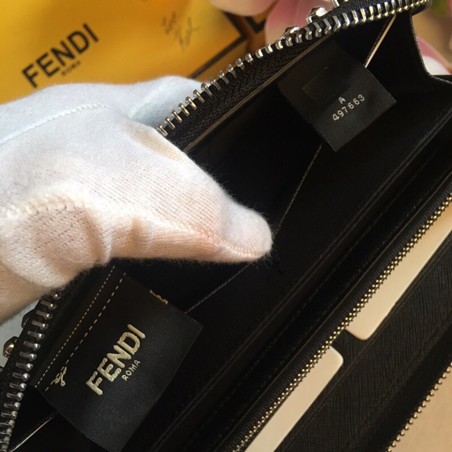 ZIP-AROUND WALLET, FENDI SMALL LEATHER GOODS
