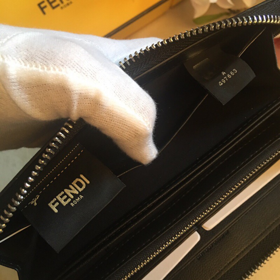 ZIP-AROUND WALLET, FENDI SMALL LEATHER GOODS