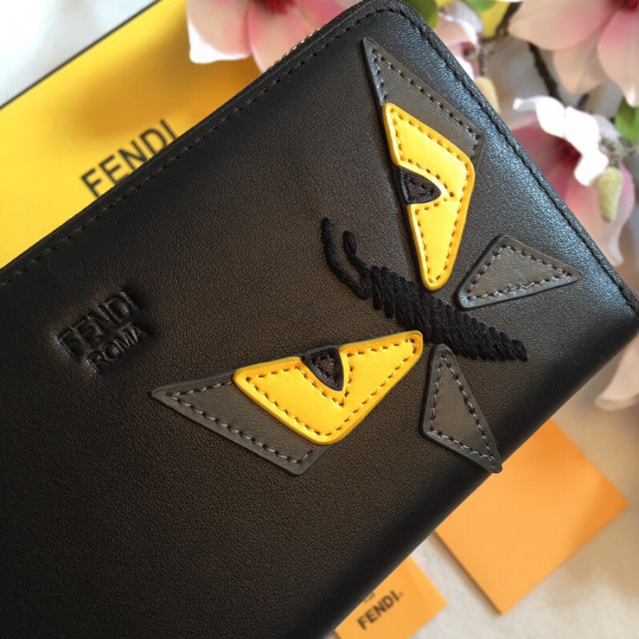 ZIP-AROUND WALLET, FENDI SMALL LEATHER GOODS