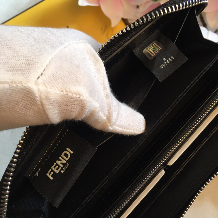 ZIP-AROUND WALLET, FENDI SMALL LEATHER GOODS