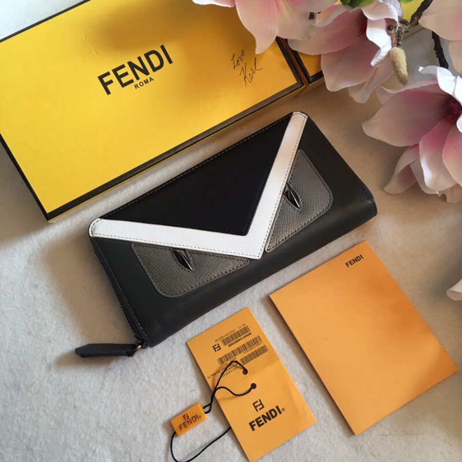 ZIP-AROUND WALLET, FENDI SMALL LEATHER GOODS