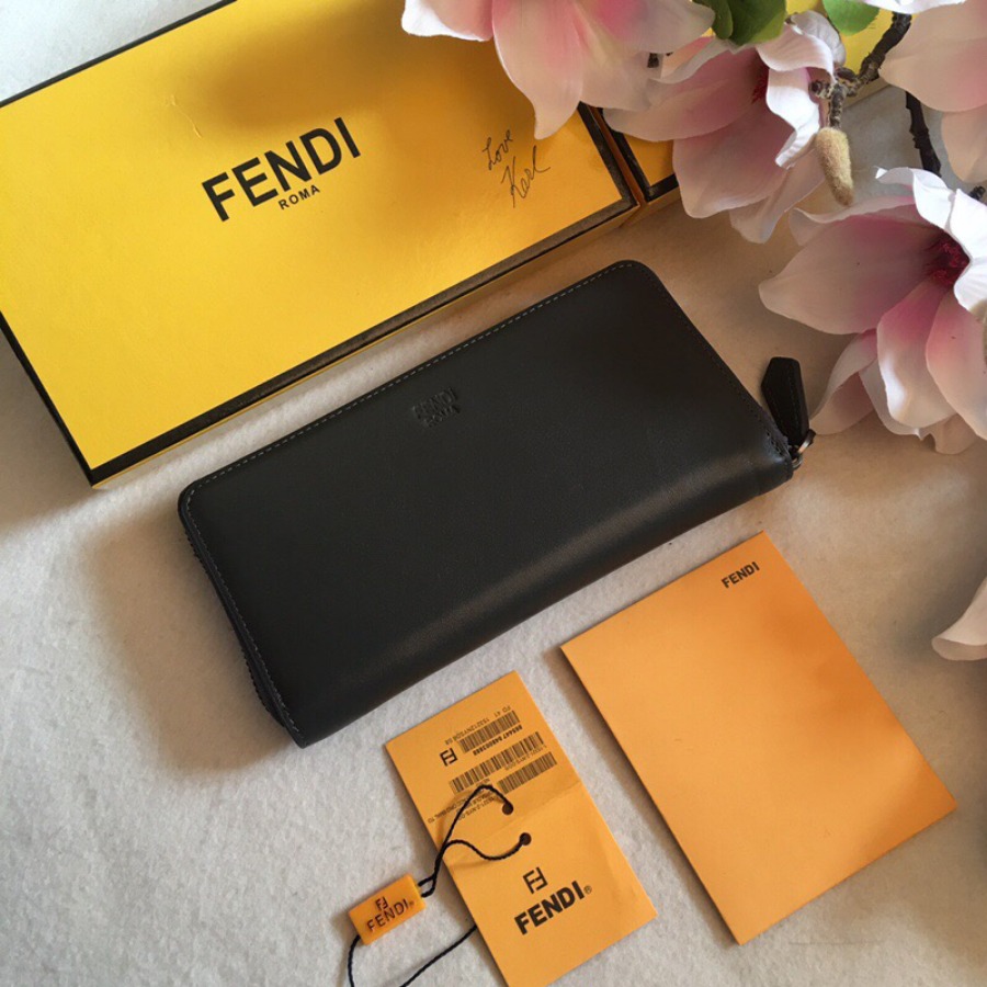 ZIP-AROUND WALLET, FENDI SMALL LEATHER GOODS