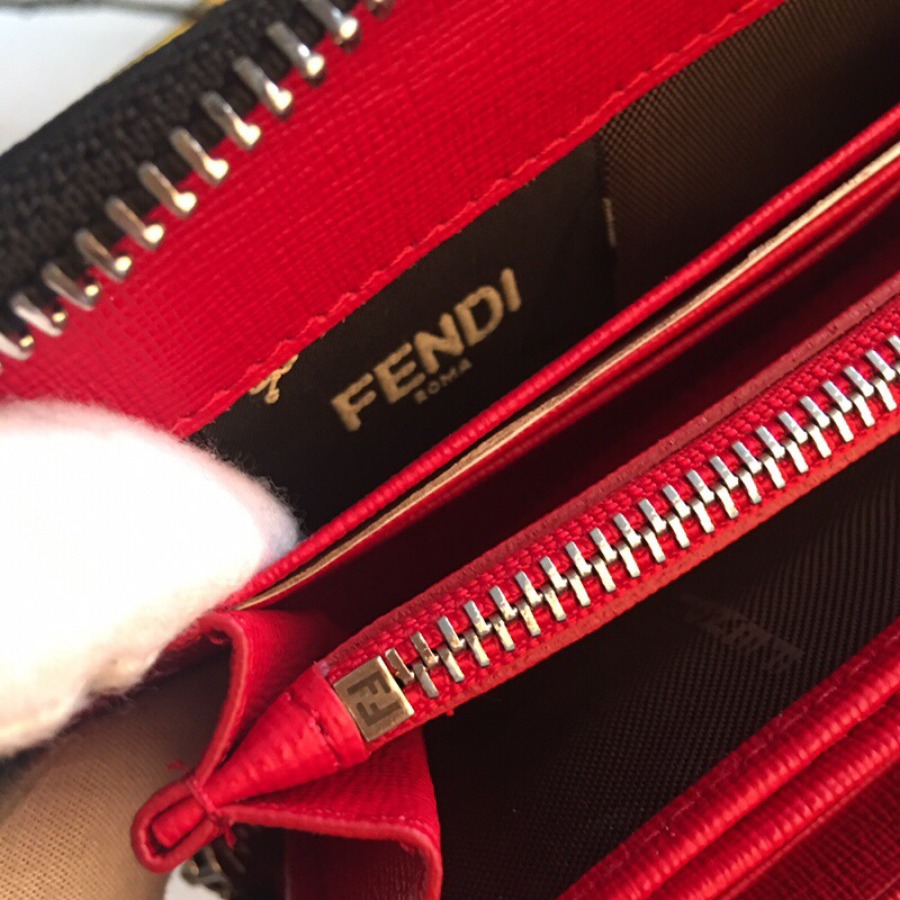 ZIP-AROUND WALLET, FENDI SMALL LEATHER GOODS