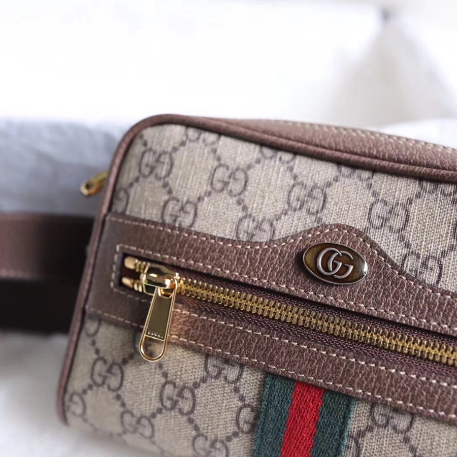 517076, Ophidia GG Supreme small belt bag, Belt long 105cm