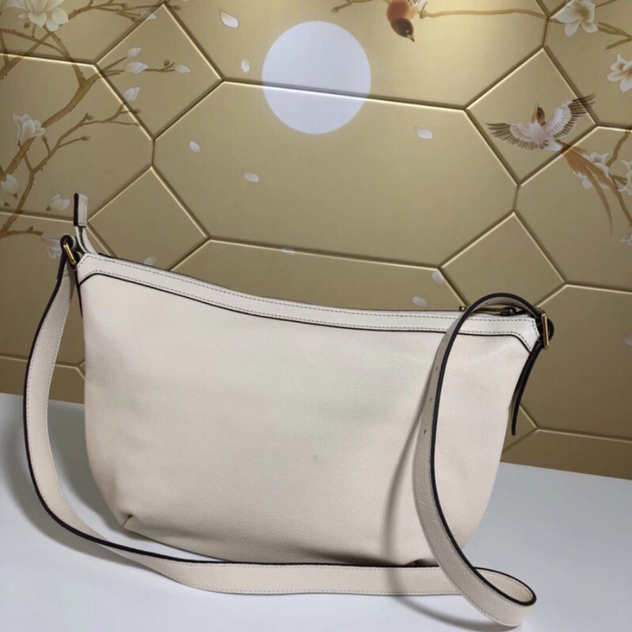 523592, Gucci Print half-moon hobo bag, Men's Messengers Bags