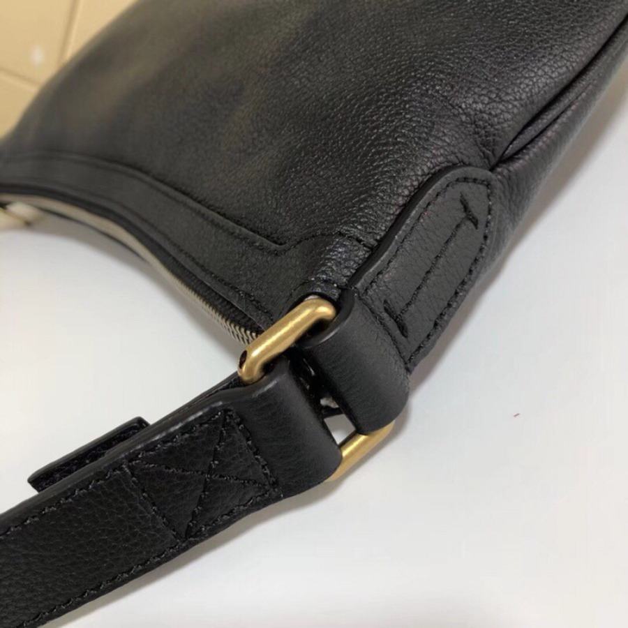 523592, Gucci Print half-moon hobo bag, Men's Messengers Bags