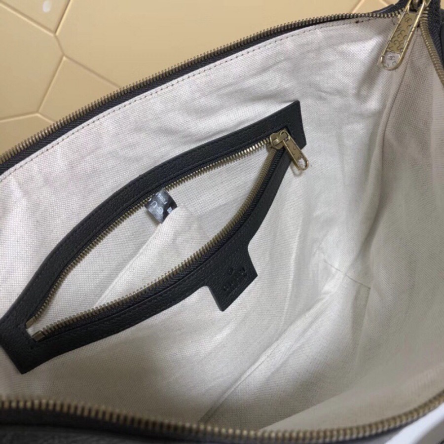 523592, Gucci Print half-moon hobo bag, Men's Messengers Bags