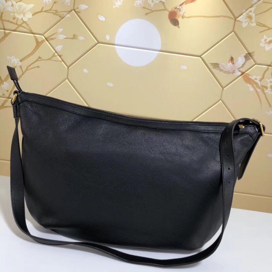 523588, Gucci Print half-moon hobo bag, Men's Messengers Bags