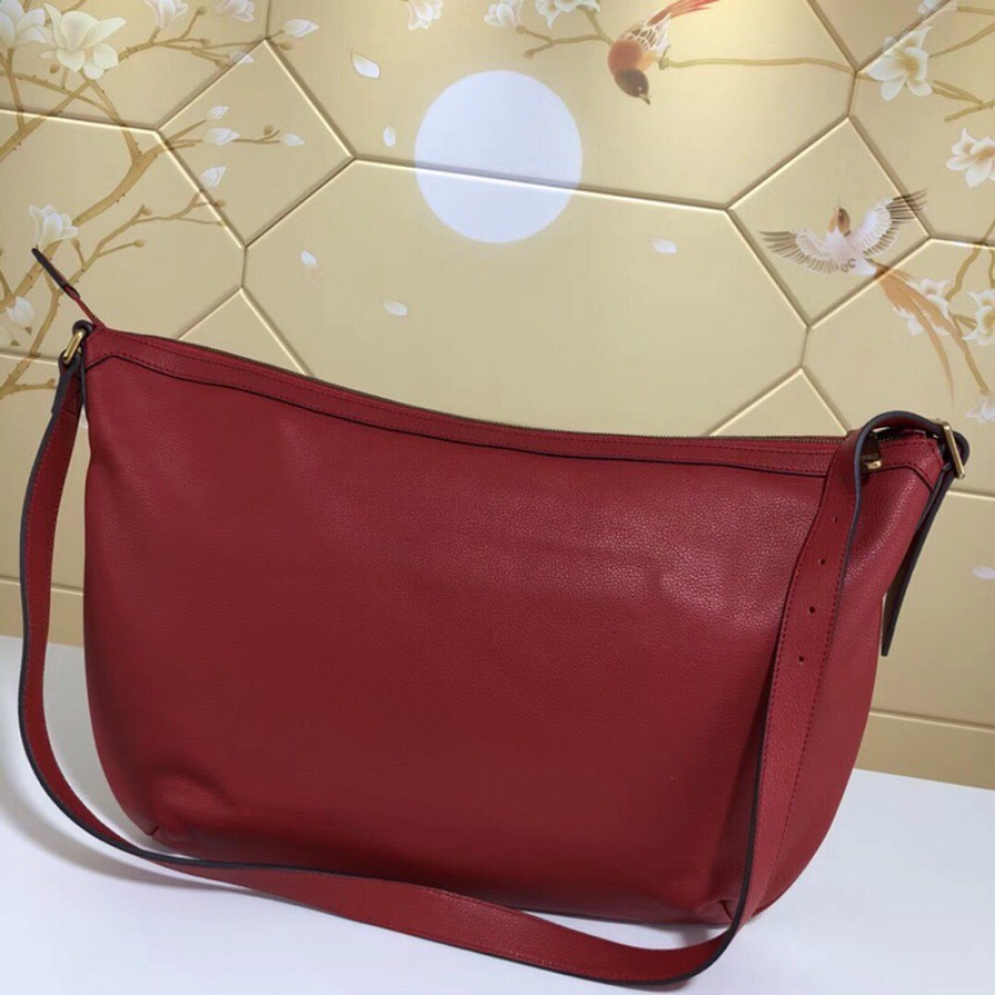 523588, Gucci Print half-moon hobo bag, Men's Messengers Bags