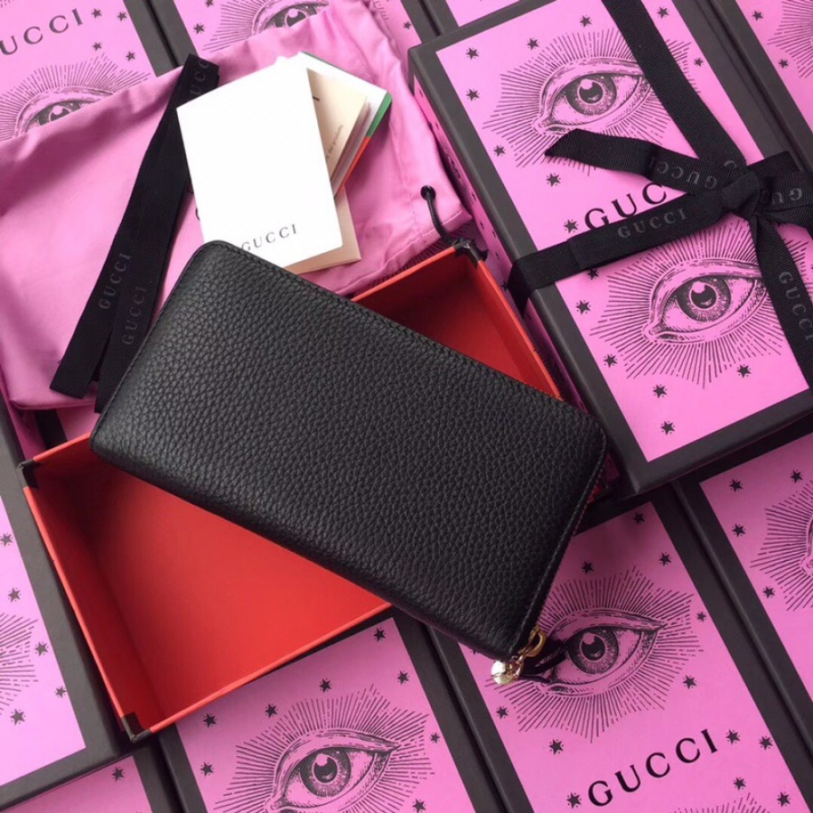 308004, GUCCI Soho Zip Wallet
