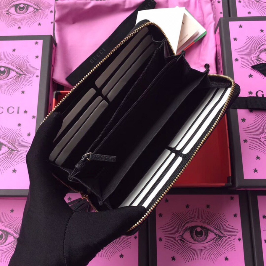 308004, GUCCI Soho Zip Wallet