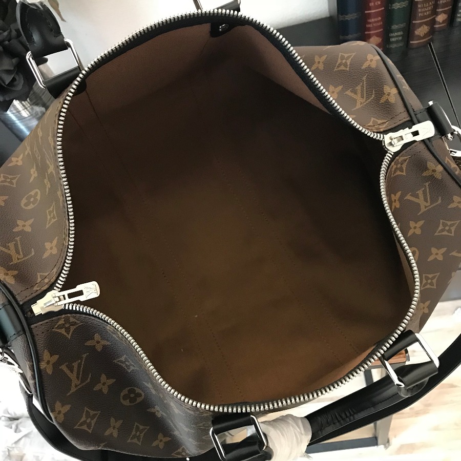 M56711, KEEPALL 45 BANDOULIÈRE, Louis Vuitton LV TRAVEL BAG 