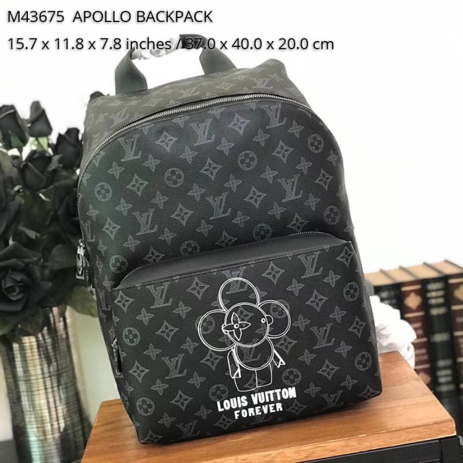 M43675, APOLLO BACKPACK FOREVER, LOUIS VUITTON LV BACKPACKS
