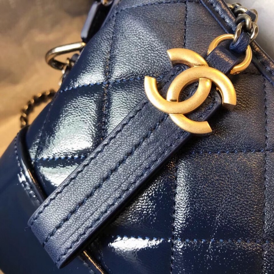 A91810, CHANEL'S GABRIELLE Small Hobo Bag, Silver-Tone & Gold-Tone Metal