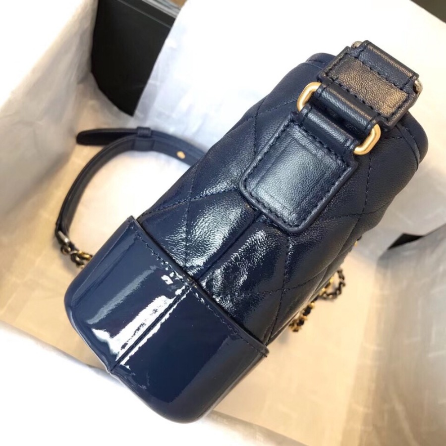 A91810, CHANEL'S GABRIELLE Small Hobo Bag, Silver-Tone & Gold-Tone Metal