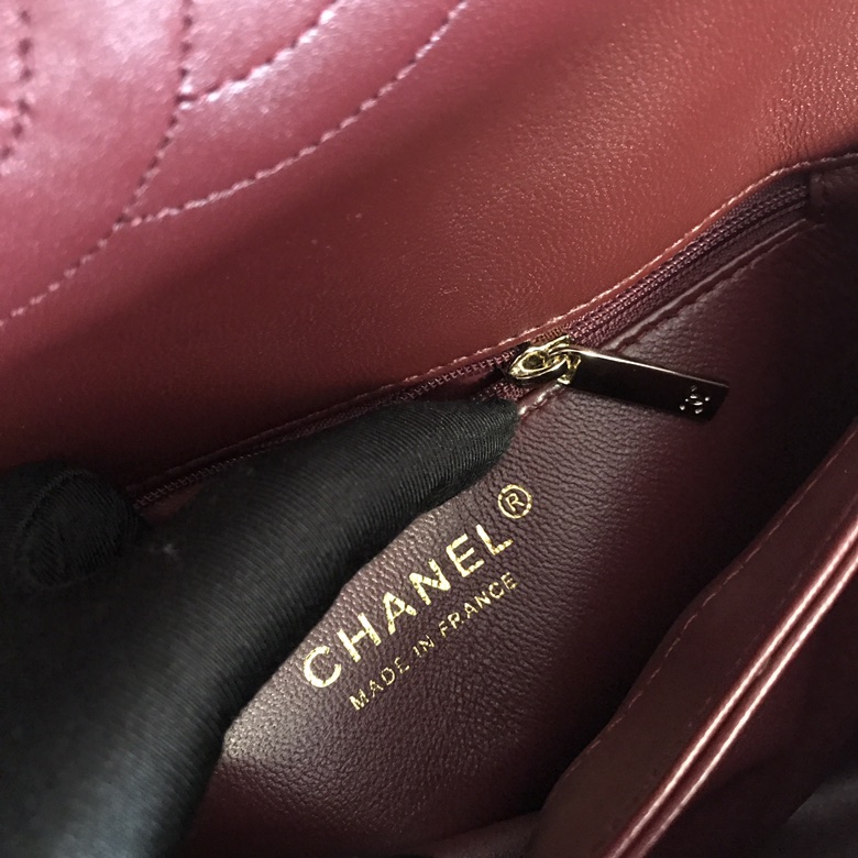 A92236, Small Flap Bag with Top Handle, CHANEL HANDBAG, 25CM
