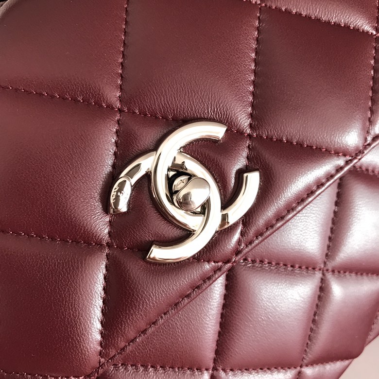 A92236, Small Flap Bag with Top Handle, CHANEL HANDBAG, 25CM