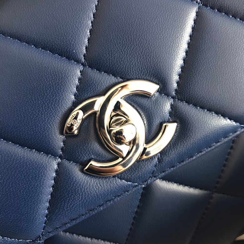 A92236, Small Flap Bag with Top Handle, CHANEL HANDBAG, 25CM