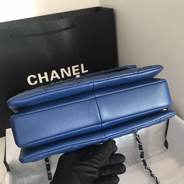 A92236, Small Flap Bag with Top Handle, CHANEL HANDBAG, 25CM